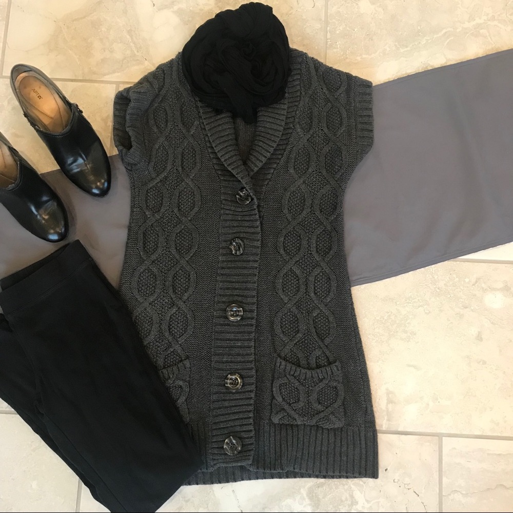 Gap Cable Knit Sweater Dress